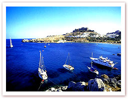 IMG: Lindos Town/bay