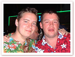 IMG: Nick and Chris at Mambo's bar